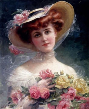  BELLE Arte - La Belle Aux Fleurs chica Emile Vernon